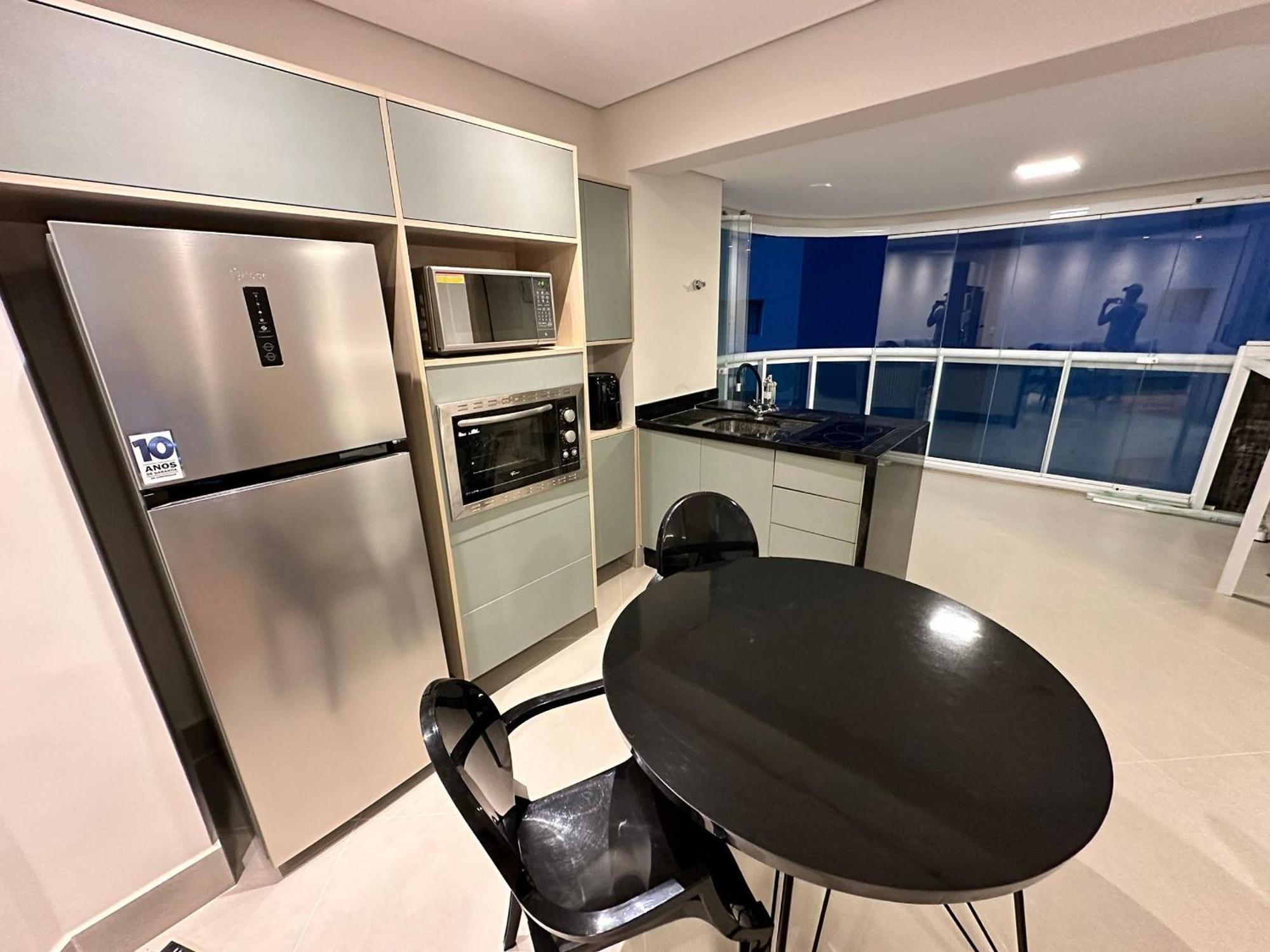 Appartamento Residencial Estanconfor Com Vista Mar 2 Ac E Garagem Santos  Esterno foto