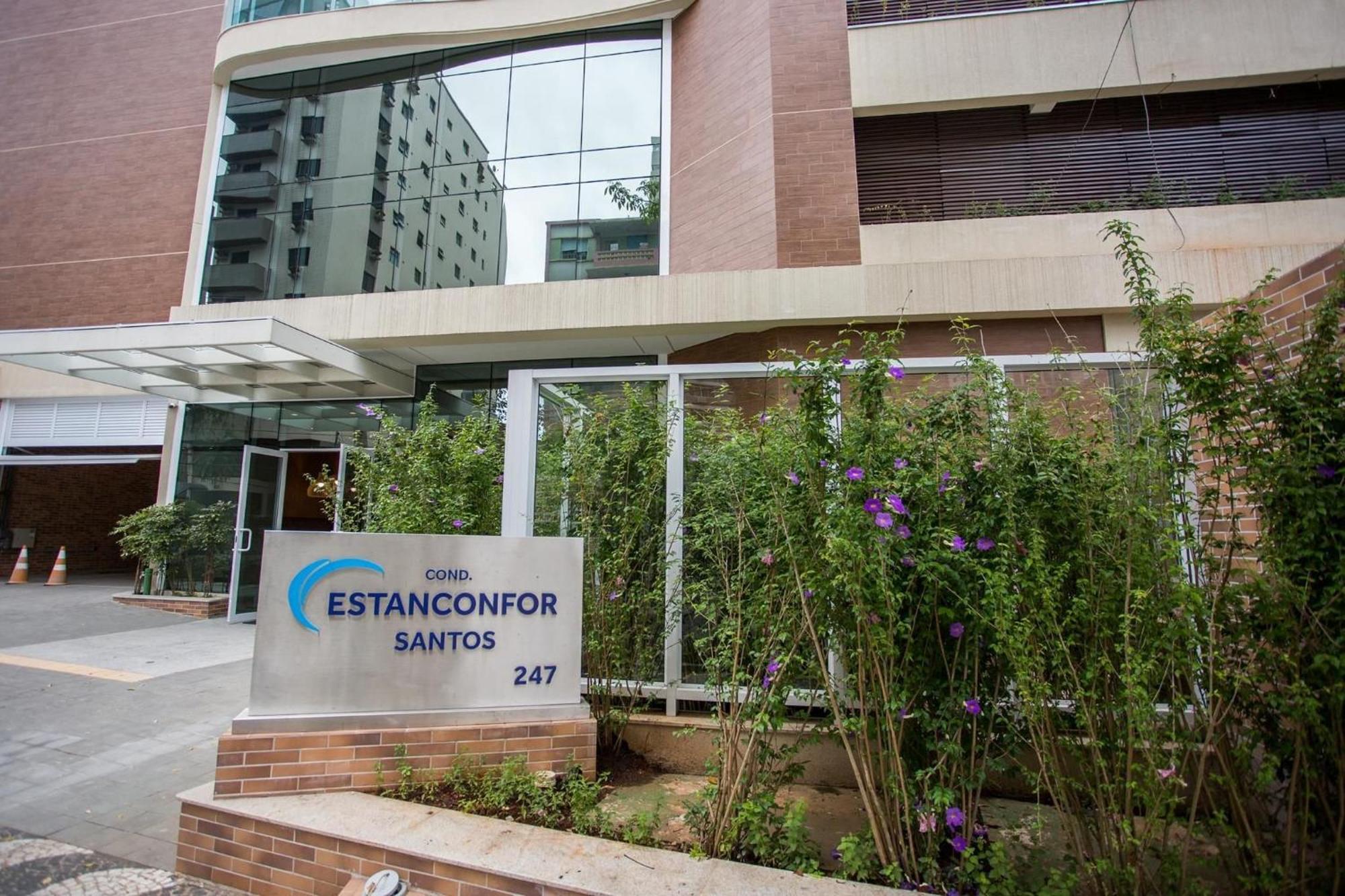 Appartamento Residencial Estanconfor Com Vista Mar 2 Ac E Garagem Santos  Esterno foto